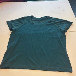 Lululemon swiftly short sleeve green jasper 10
